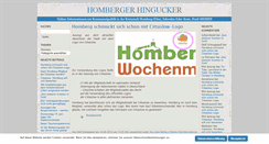 Desktop Screenshot of homberger-hingucker.de